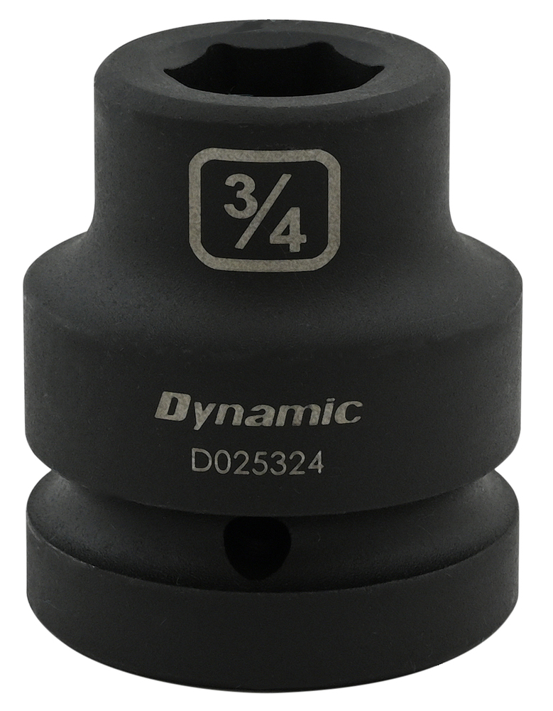 3/4'' X 1" Drive, 6 Point Standard Length, Impact Socket