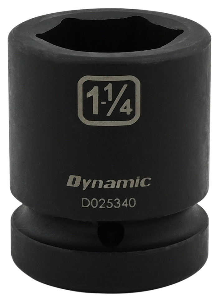 1-1/4'' X 1" Drive, 6 Point Standard Length, Impact Socket
