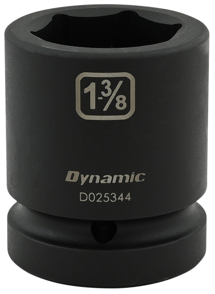 1-3/8'' X 1" Drive, 6 Point Standard Length, Impact Socket
