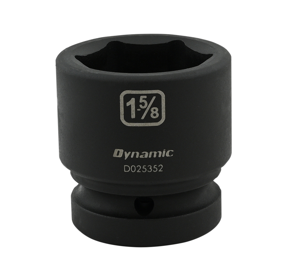 1-5/8'' X 1" Drive, 6 Point Standard Length, Impact Socket