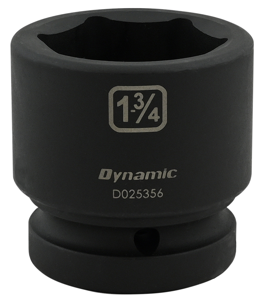 1-3/4'' X 1" Drive, 6 Point Standard Length, Impact Socket