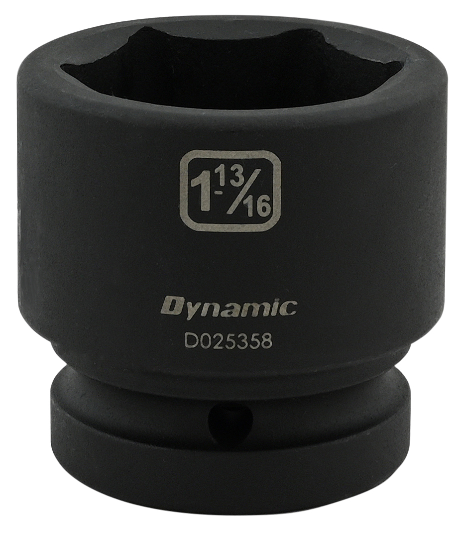 1-13/16'' X 1" Drive, 6 Point Standard Length, Impact Socket