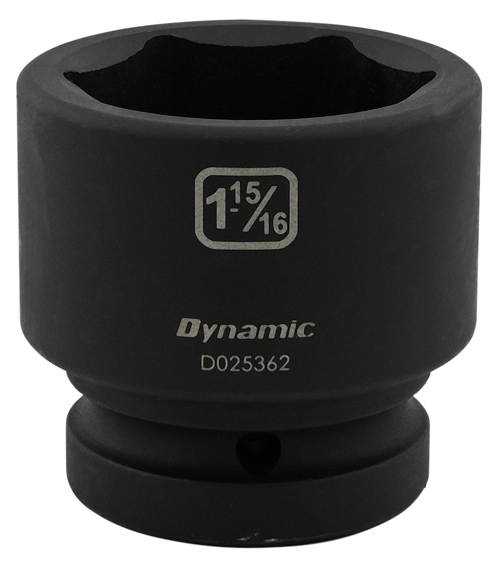1-15/16'' X 1" Drive, 6 Point Standard Length, Impact Socket