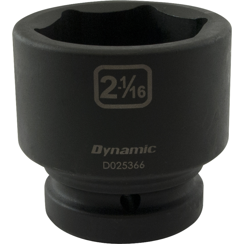 2-1/16'' X 1" Drive, 6 Point Standard Length, Impact Socket