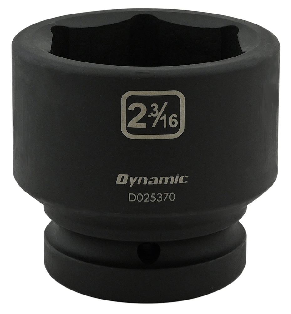 2-3/16'' X 1" Drive, 6 Point Standard Length, Impact Socket