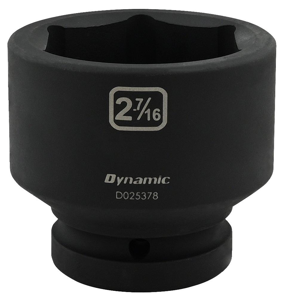 2-7/16'' X 1" Drive, 6 Point Standard Length, Impact Socket