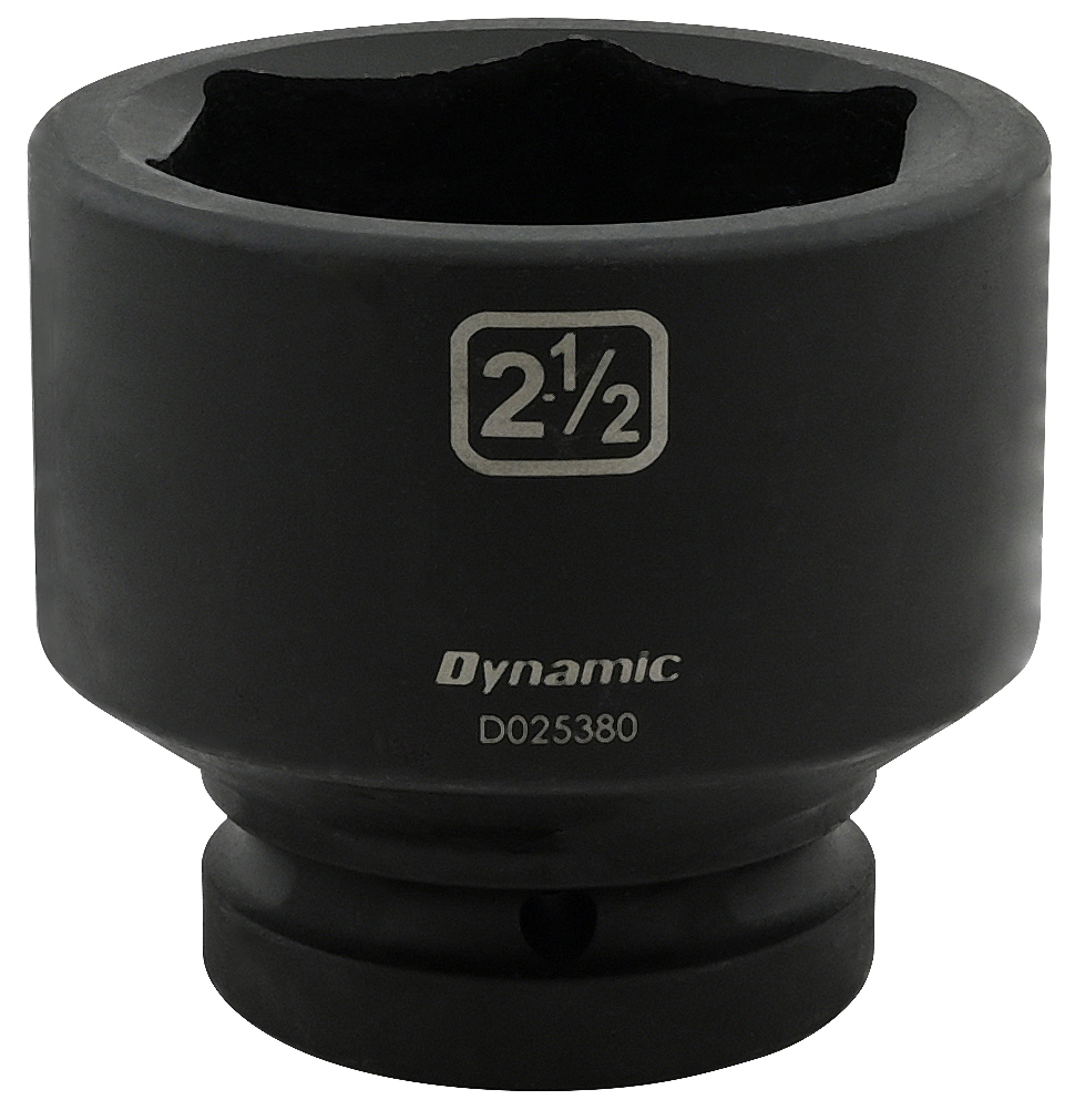 2-1/2'' X 1" Drive, 6 Point Standard Length, Impact Socket