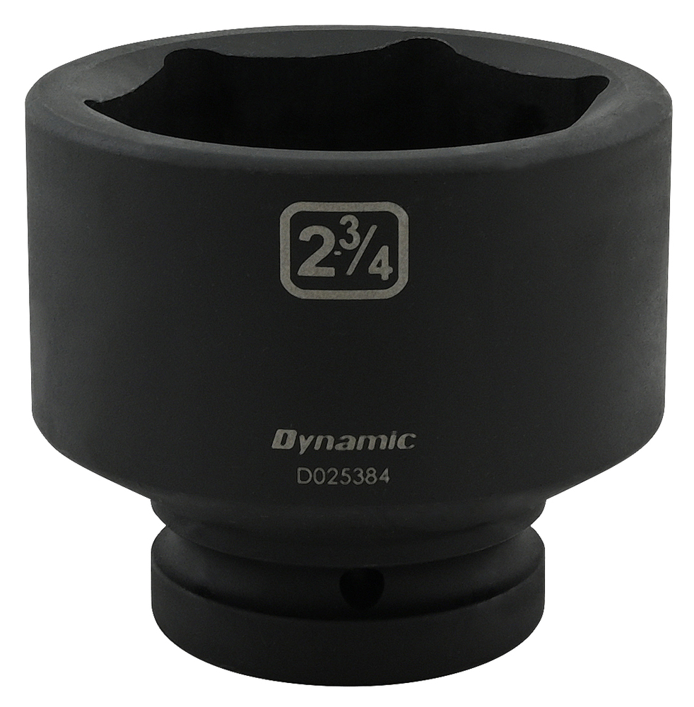 2-3/4'' X 1" Drive, 6 Point Standard Length, Impact Socket