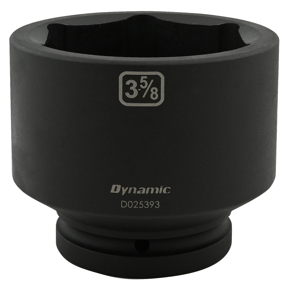 3-5/8'' X 1" Drive, 6 Point Standard Length, Impact Socket