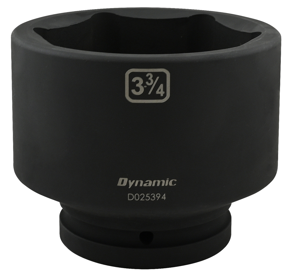 3-3/4'' X 1" Drive, 6 Point Standard Length, Impact Socket