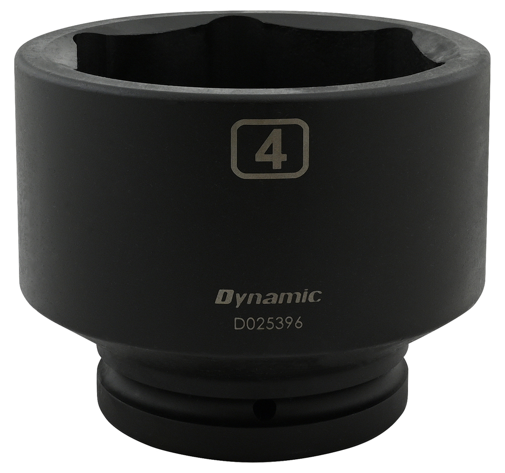 4'' X 1" Drive, 6 Point Standard Length, Impact Socket