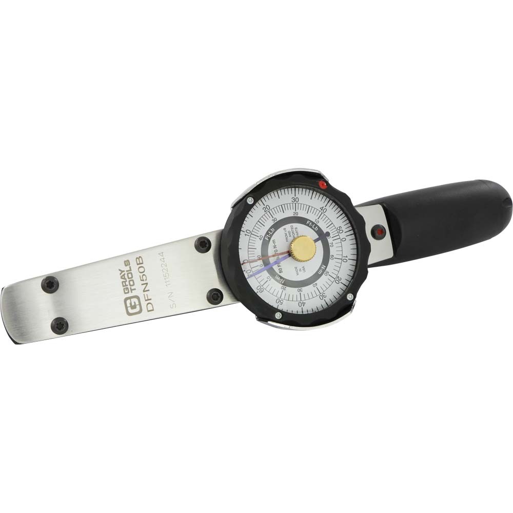 3/8" Drive Dial Type with Memory Needle - Foot Pound Torque Wrench