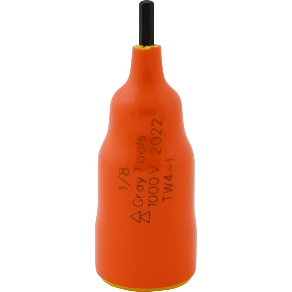 1/8" X 3/8" Drive Standard Length Hex Head, 1000V Insulated Socket