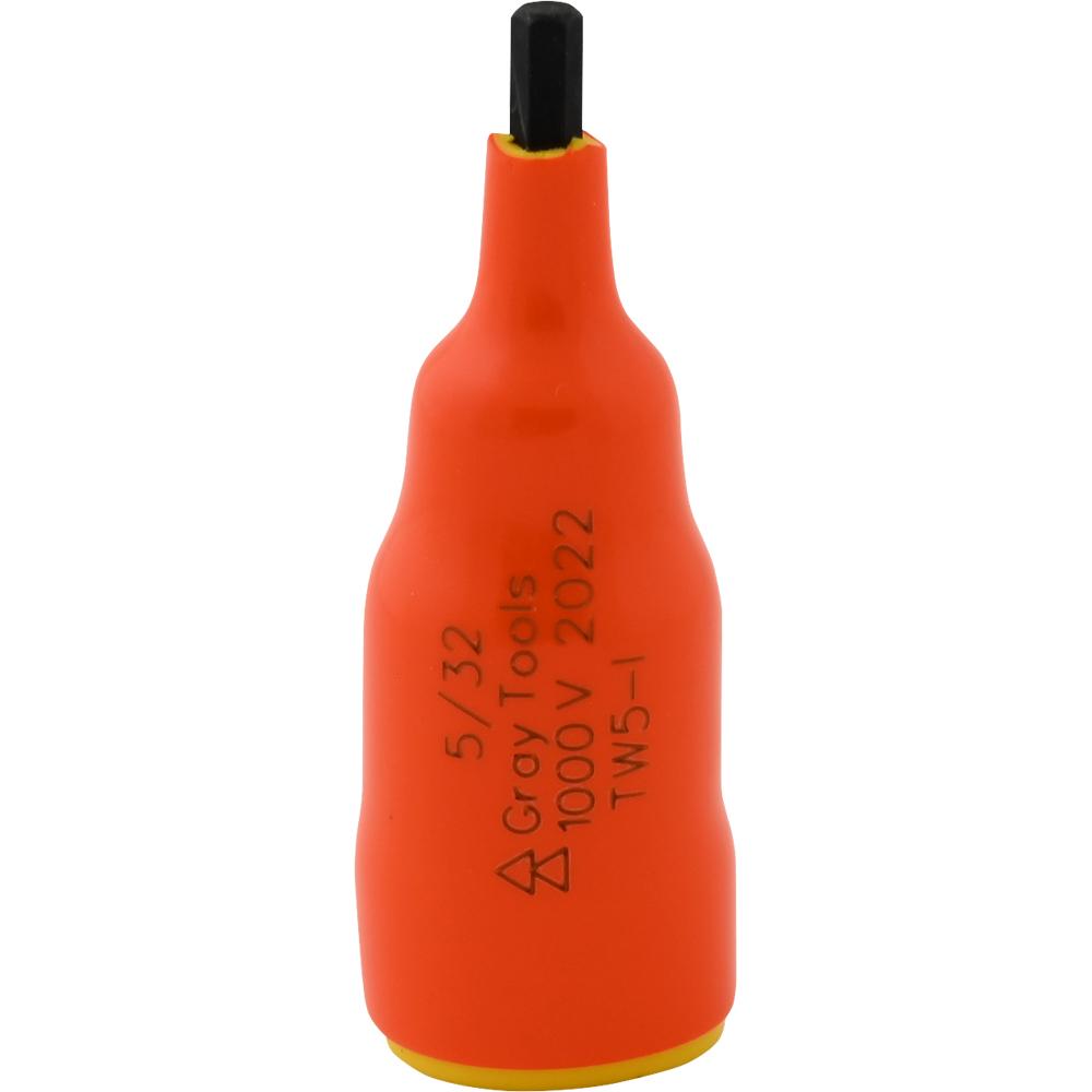 5/32" X 3/8" Drive Standard Length Hex Head, 1000V Insulated Socket