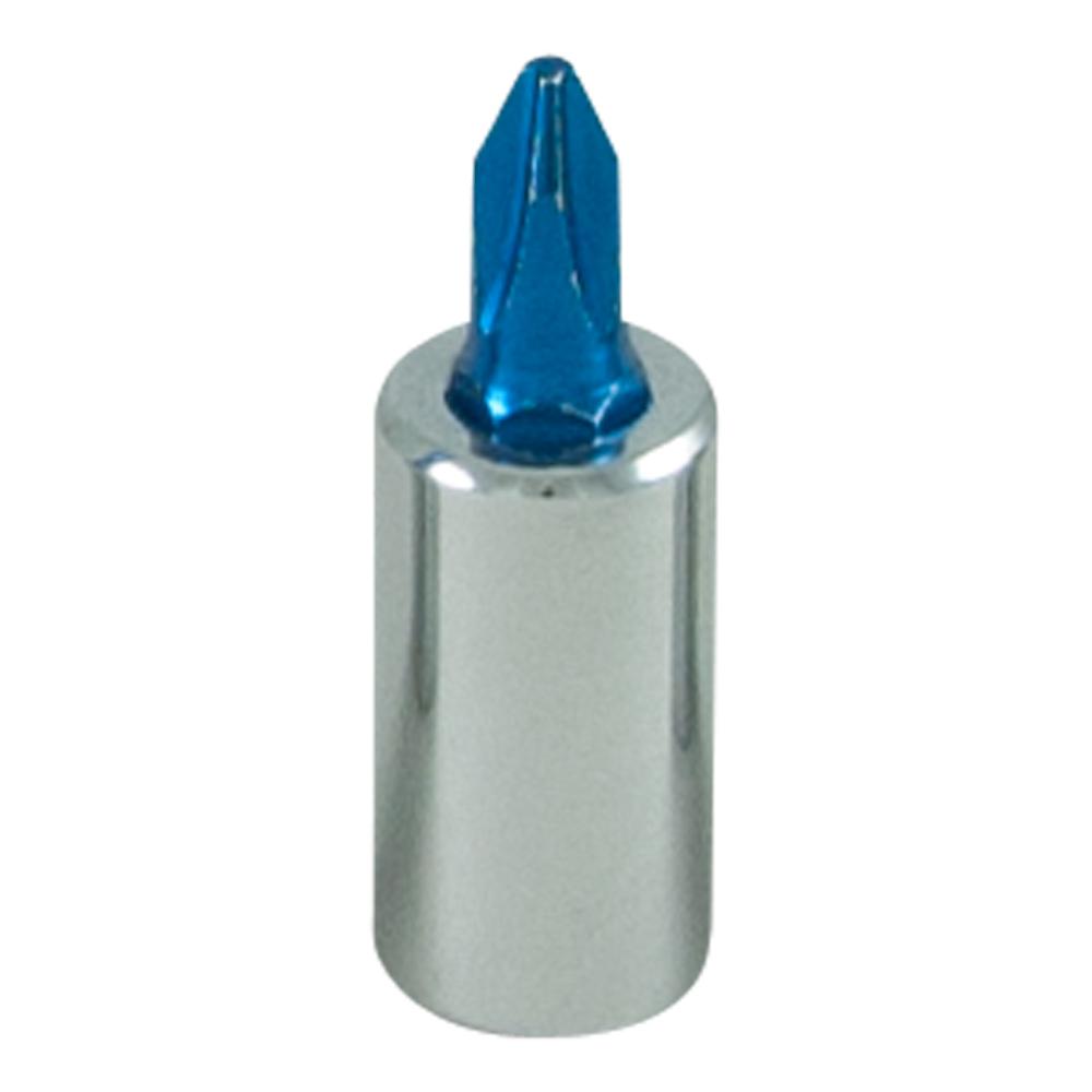 1/4" Drive Phillips® Bit Socket, No 1, Chrome Finish Socket