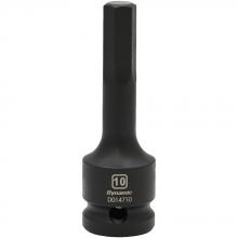 Gray Tools D014710 - 1/2" Drive Metric Hex Head, 10mm, Bit Impact Socket