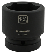 Gray Tools D025358 - 1-13/16'' X 1" Drive, 6 Point Standard Length, Impact Socket