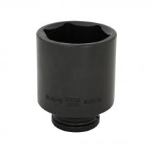 Gray Tools PL2678 - 2-7/16" X 3/4" Drive, 6 Point Deep Length, Black Impact Socket