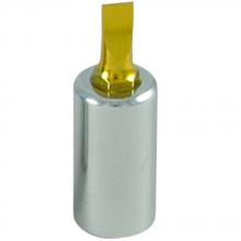 Gray Tools VSL4 - 1/4" Drive Slotted Bit Socket, .032" X 5/32", Standard Length, Chrome Finish Socket