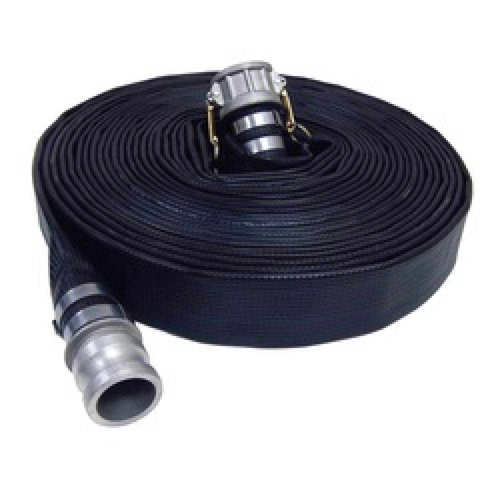ASSEMBLY HOSE FLAT LAY DISCH WTR 4IN BK
