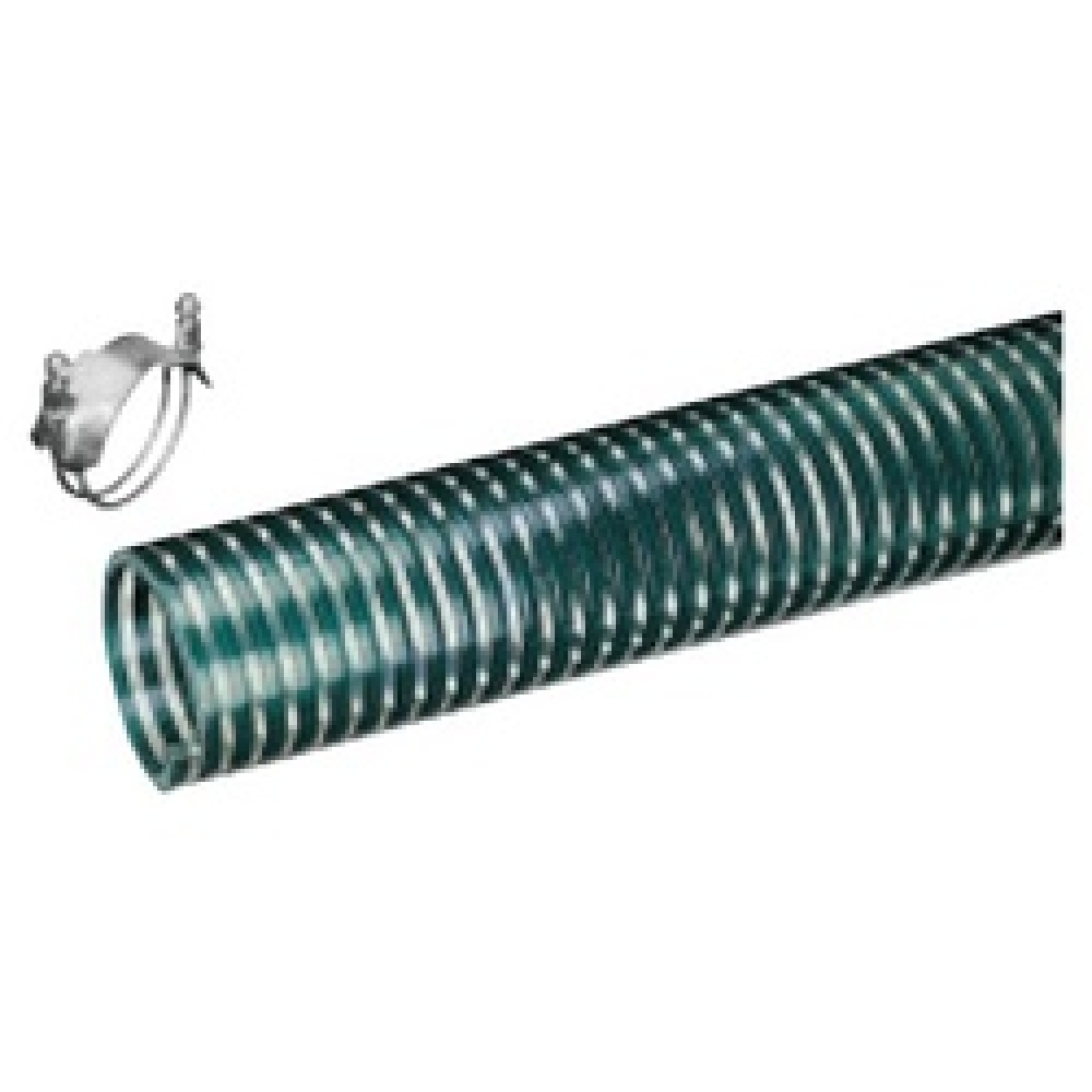 HOSE SUCT GRN 1-1/2IN PVC HELIX