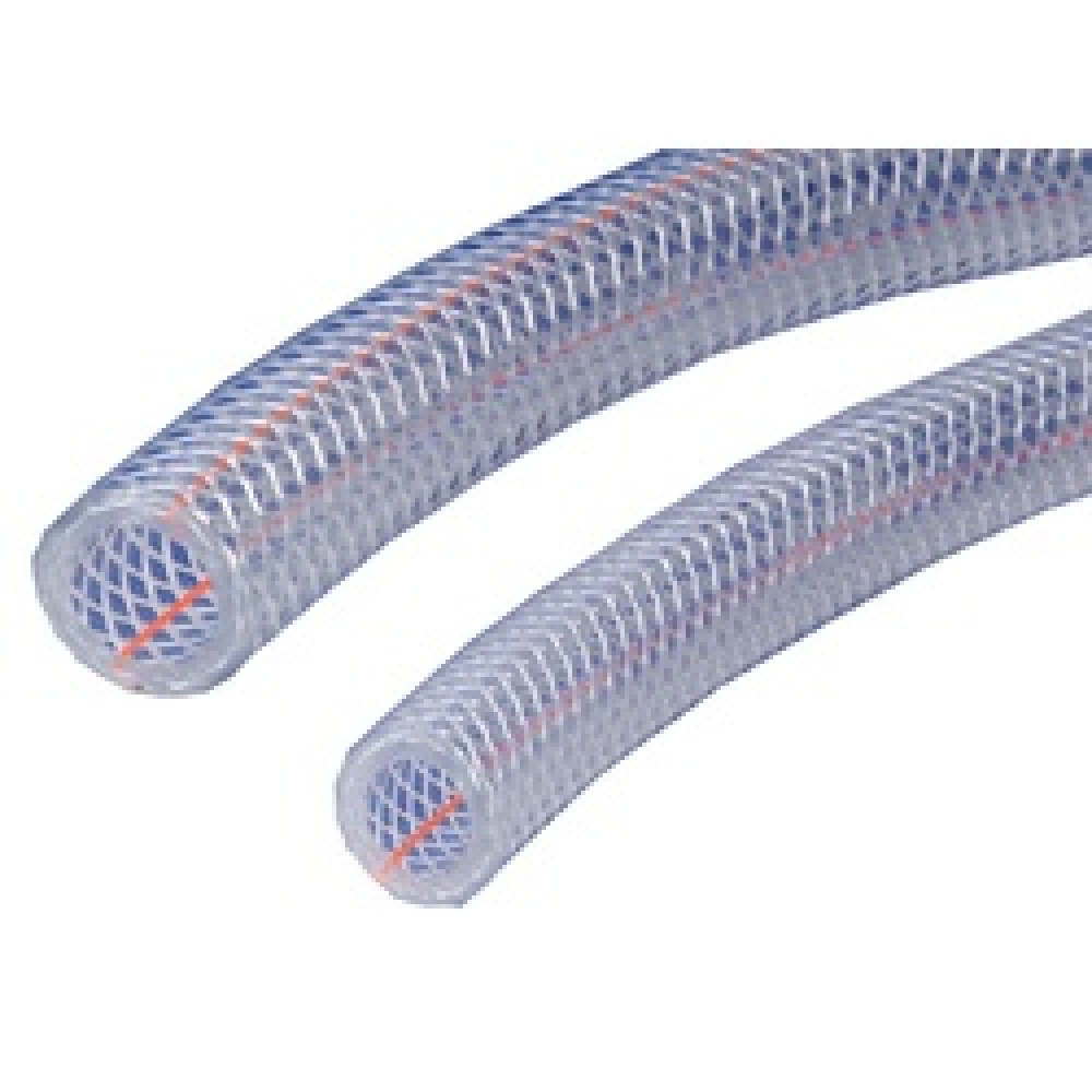 3/4X500' CLEAR REINFORCED PVC -KURITEC (