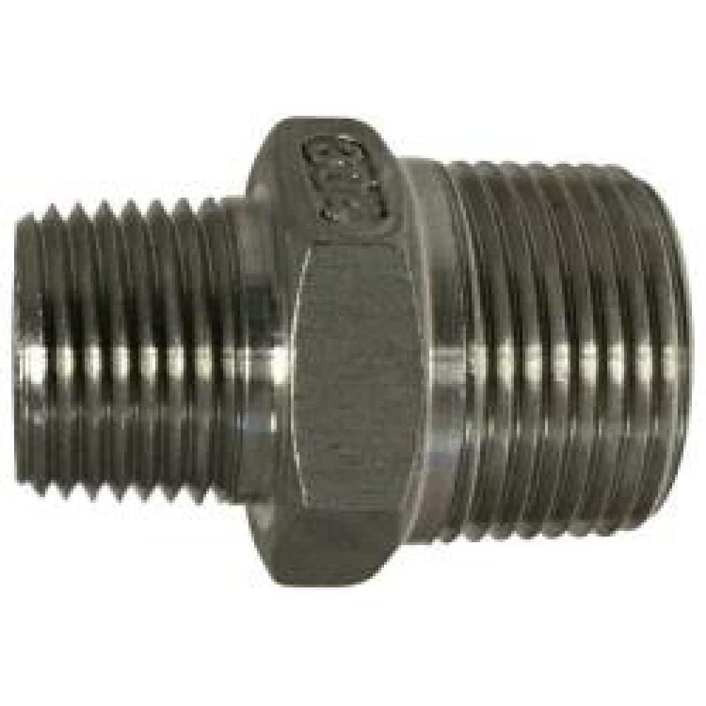 NIPPLE HEX REDUCING 3/4IN MPT 3/8IN