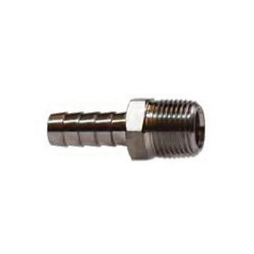 ADAPTER RGD ADPTR HOSE|MNPT 3/8IN HOSE 6