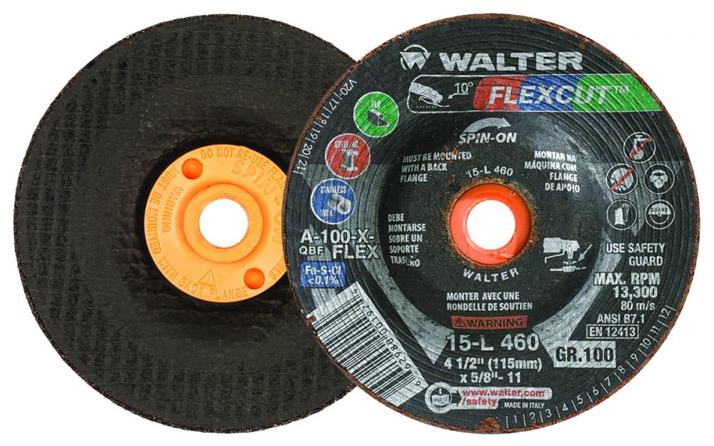 4-1/2" GR100 FLEXCUTSPIN-ON