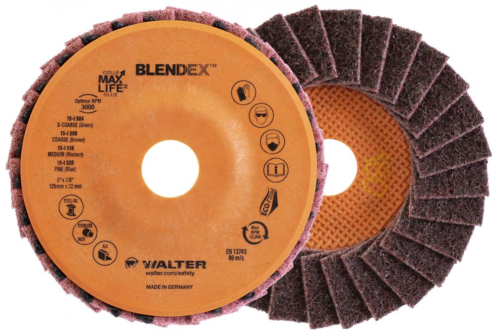 BLENDEX FLAP DISC 5X7/8" MEDIUM