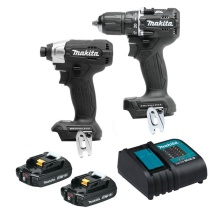 Makita DLX2423BX5 - 18V LXT Brushless 2 Tool Combo Kit, 2.0Ah x2