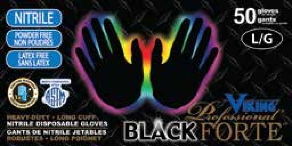 Viking Professional BlackForte Nitrile 50pk (L)