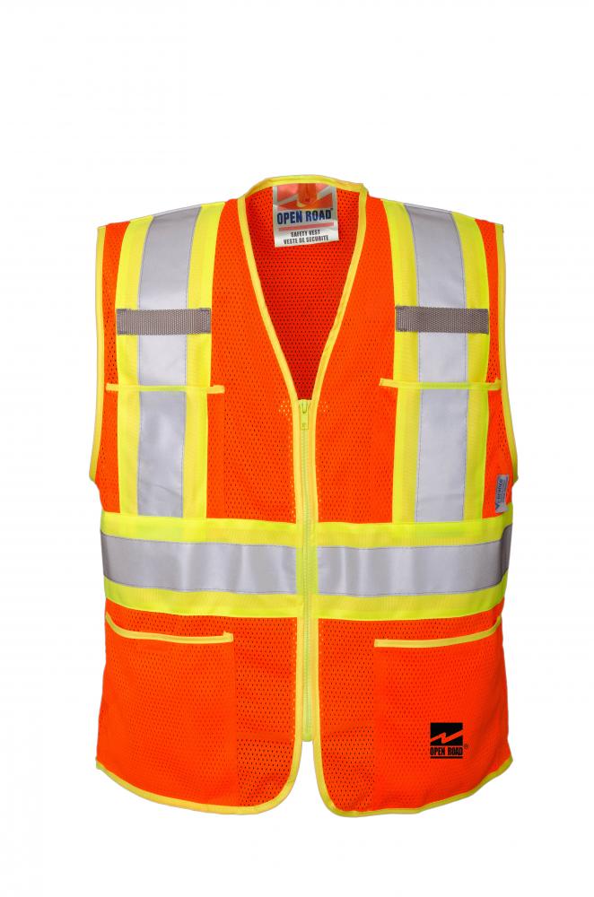Open Road Zipper Survey Vest