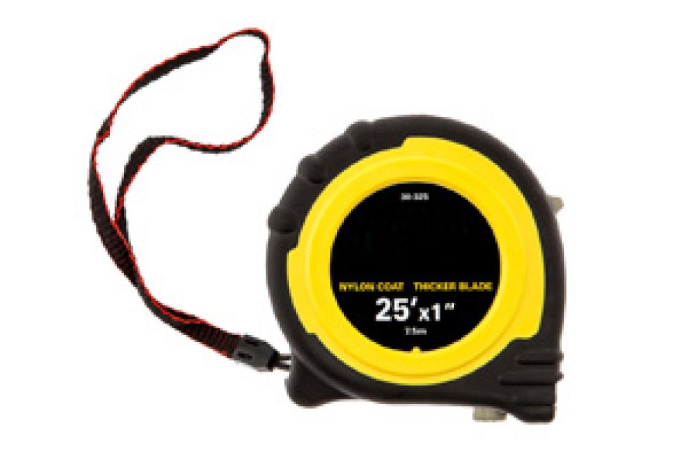 25' x 1" Metric/SAE Tape Measure