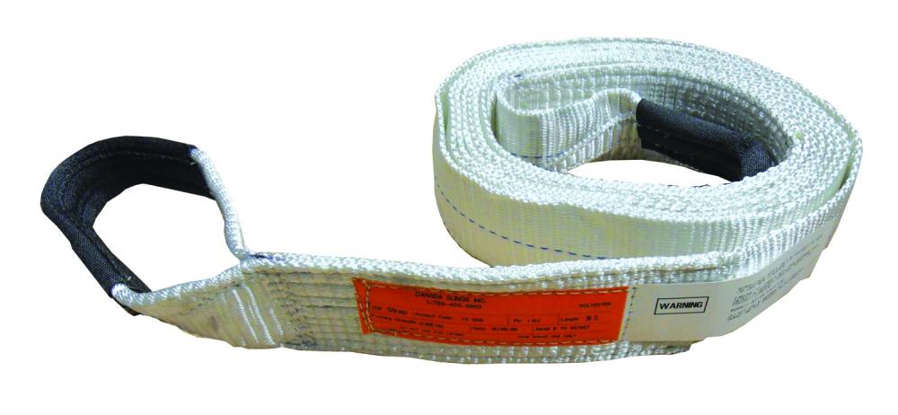 Recovery Strap 2" x 20', White, 18000lbs