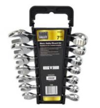 Dynaline 77338 - Metric Stubby Wrench Set - 7pc