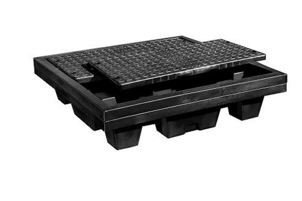 4 Drum Spill Pallet W/Drain