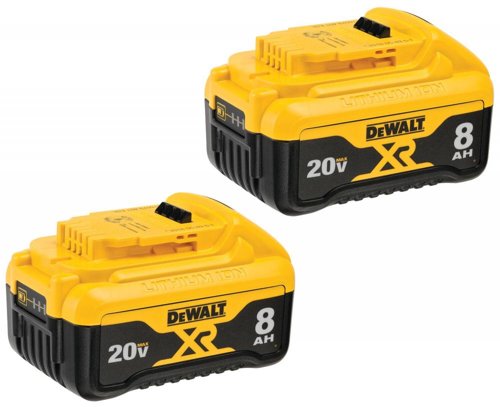 20V MAX LI-ION BATTERY 2-PACK (8.0 AH)
