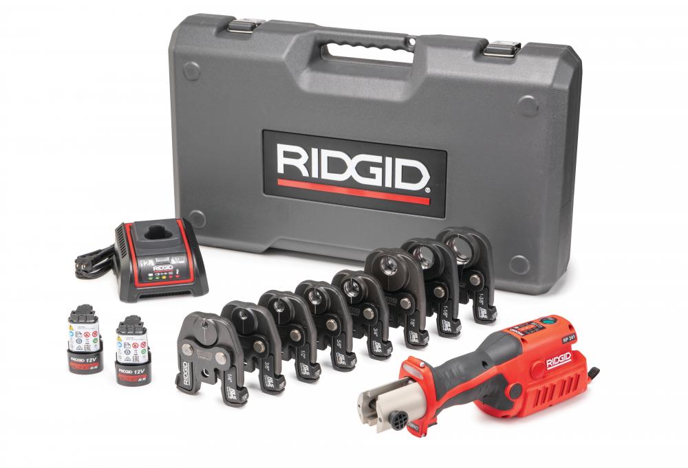 RP 241 Press Tool + RLS Jaws Kit CASE ONLY