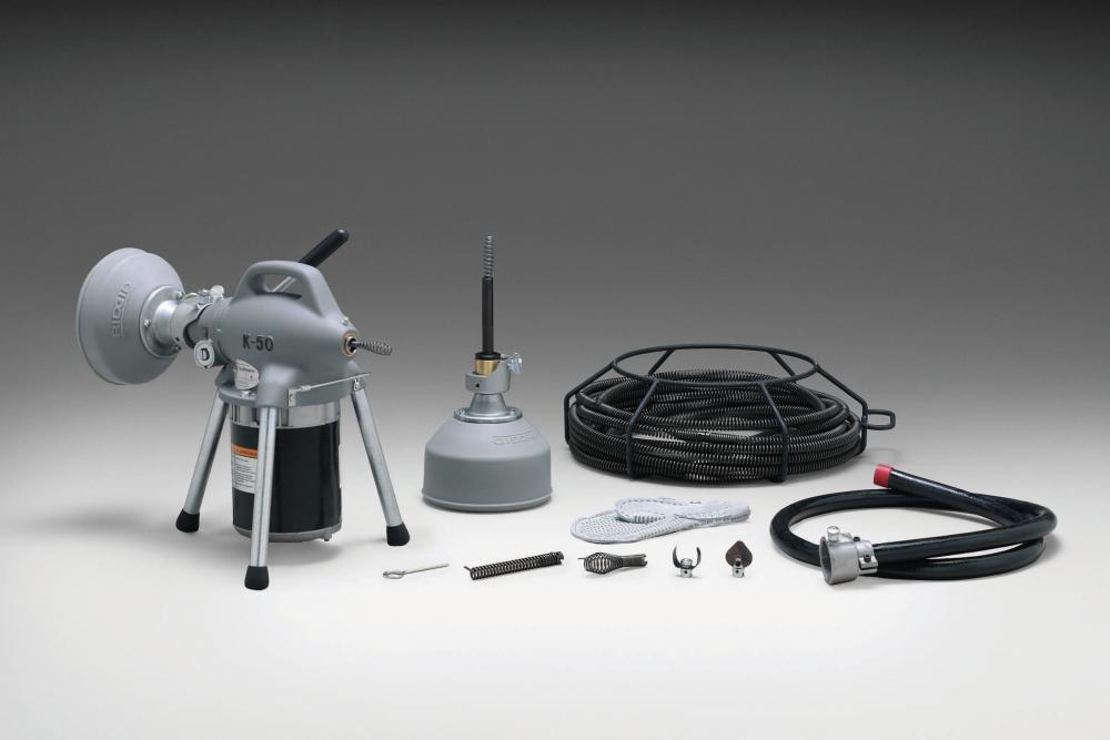 K-50 Machine, with A-17-A Adapter, A-17-B Adapter, A-30 Cable Kit