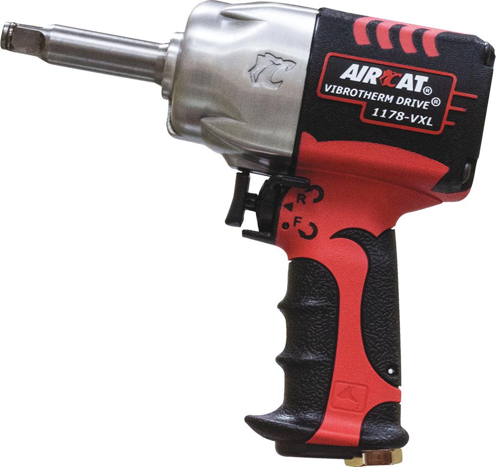 1/2" VIBROTHERM DRIVE COMPOSITE IMPACT WRENCH WITH 2" EXTENDED ANVIL, 950 FT-LBS