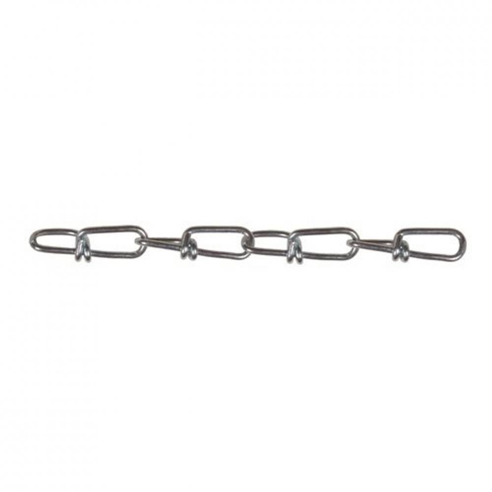 DOUBLE LOOP CHAIN ZINC #3 X 200'