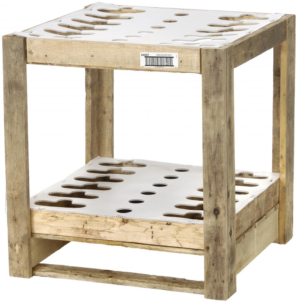 Wooden display 24" x 24" for roofer's tools with POP, Garant Pro