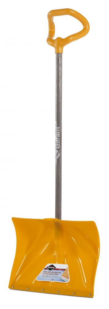 Snow shovel, 18" py blade, kdr, Versa grip