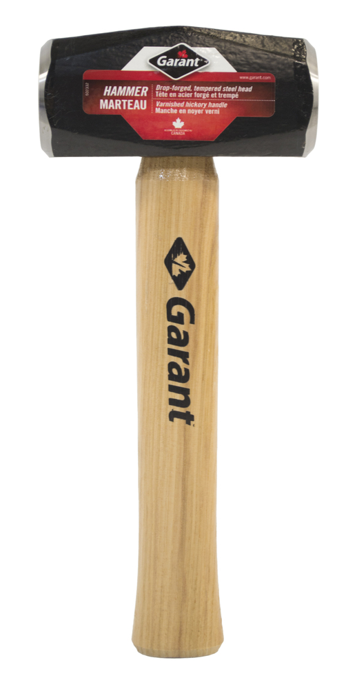 Hammer, Mason club, 4 lbs, 10" hickory hdle