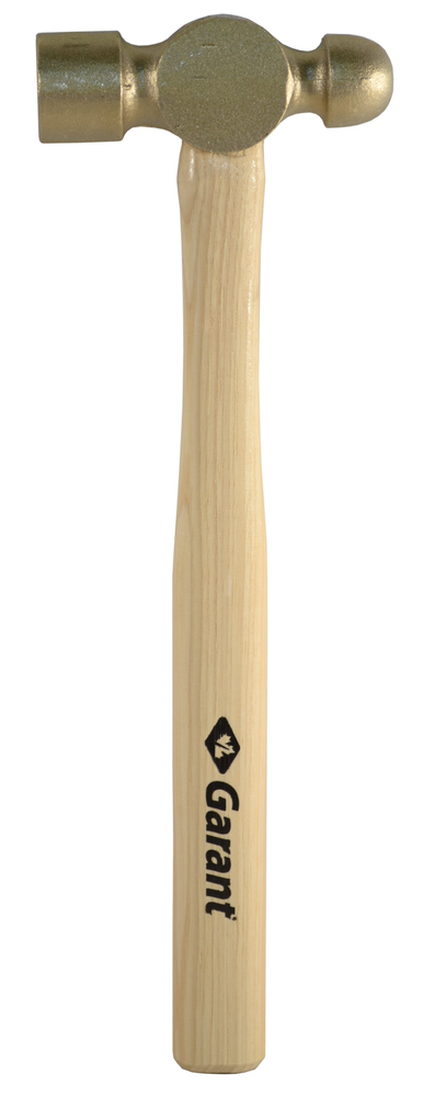 Ball pein hammer, machinist, 32oz, non-spark head, 16" hickory hdle