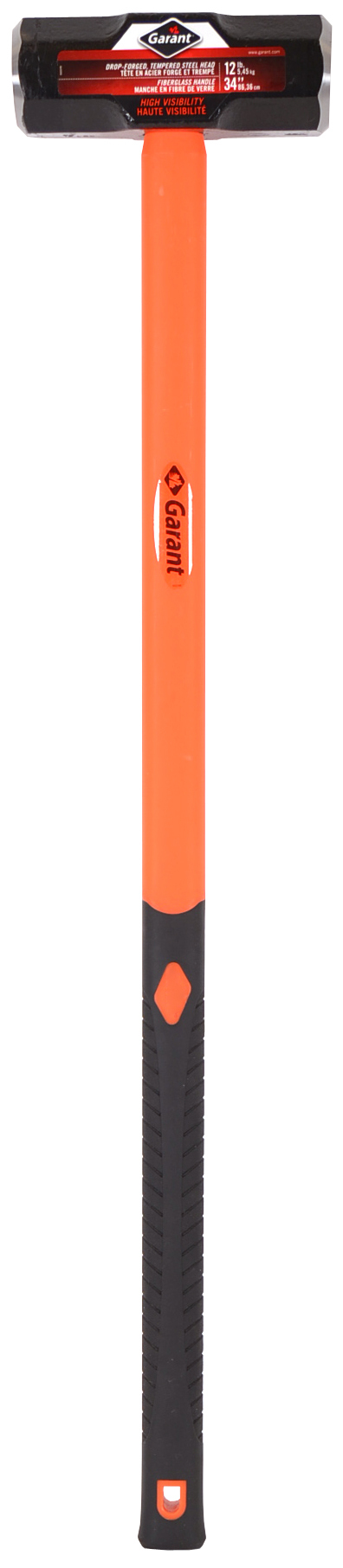 Sledge hammer, d. face, 12lbs, 36" fg hdle