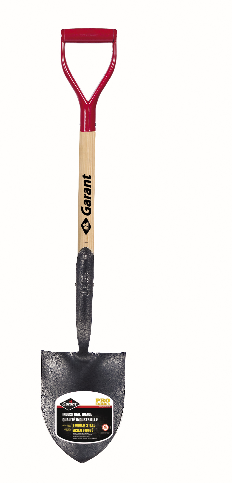 Shovel, fire-fighting, 7.25", forged, sharpened blade, wood handle, dh