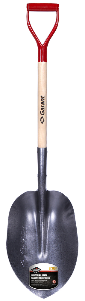 Gravel scoop, wood handle, dh