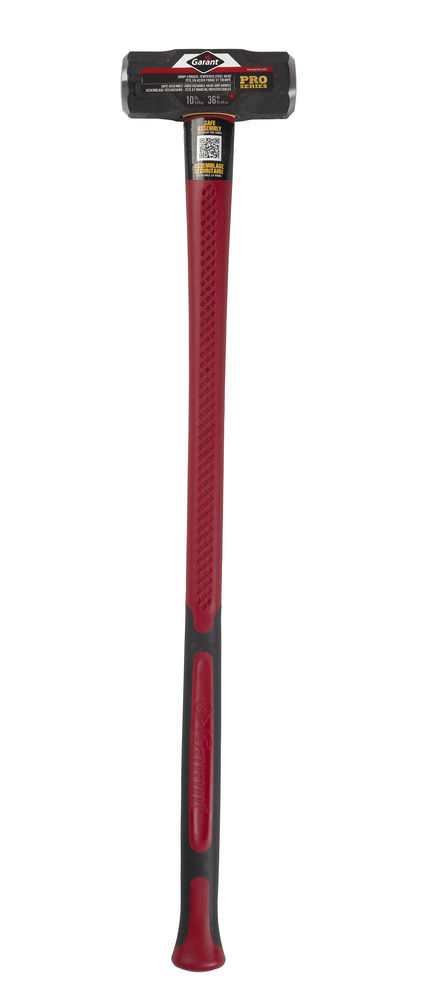 Sledge hammer, d. face, 10 lbs, 36" fg hdle, Garant Pro Series